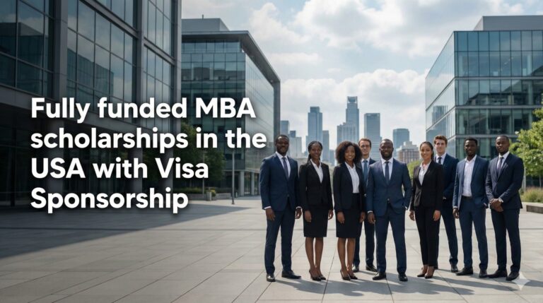 Fully funded MBA scholarships in the USA