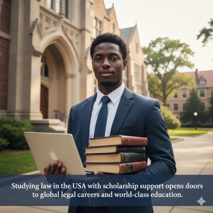 Study Law in the USA With Scholarship 2025/2026